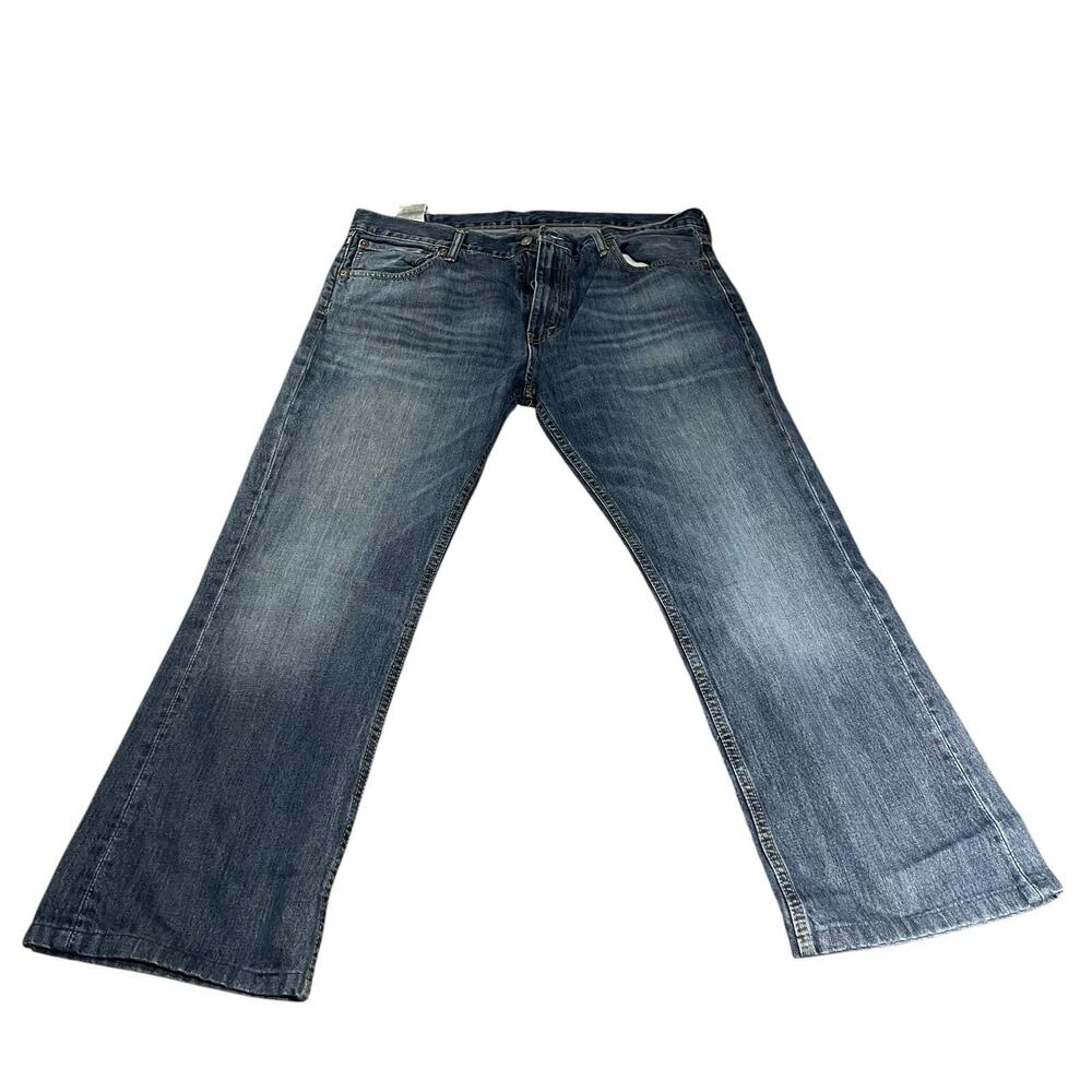 Levi Go Strauss 527 Mens 38x30 Blue Wash Regular Fit Bootcut Jeans